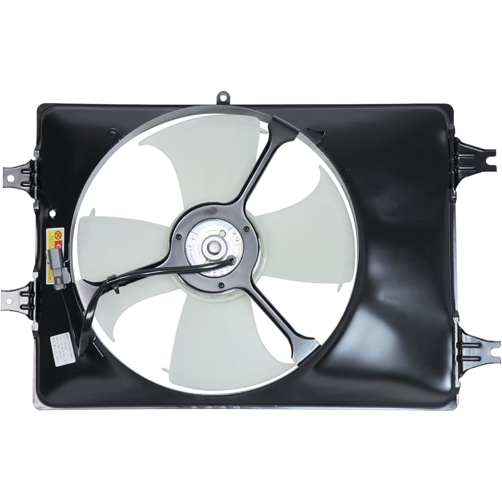 TYC 610930 Honda/Acura replacement condenser cooling fan alignment