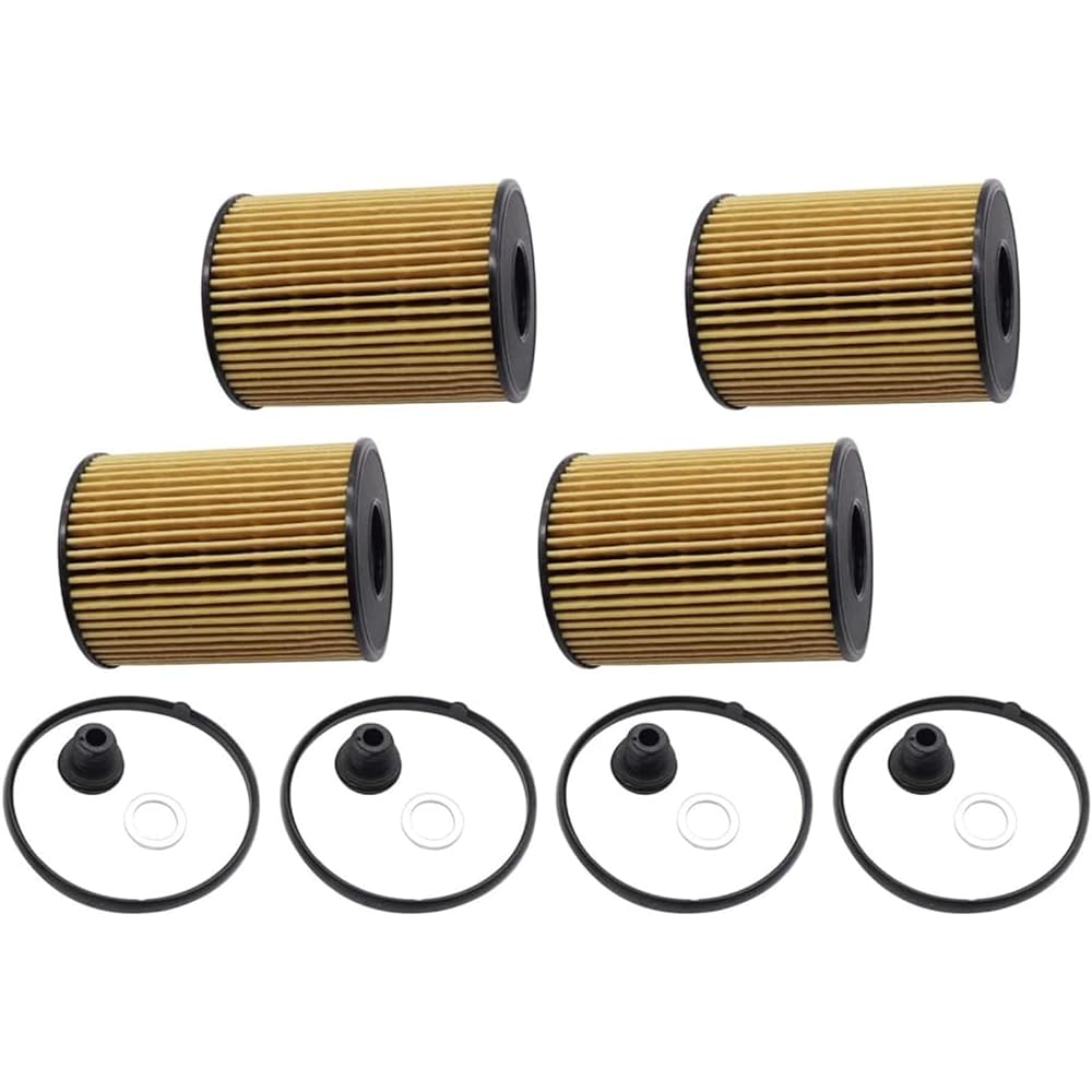 FZJDSD oil filter pack seal 4 pieces set Hyundai Santa Cruz Tsuzon Santa 2022 KIA SORENTO 2022 2.5L Engine replacement 26350-2S 2001 21513-23001