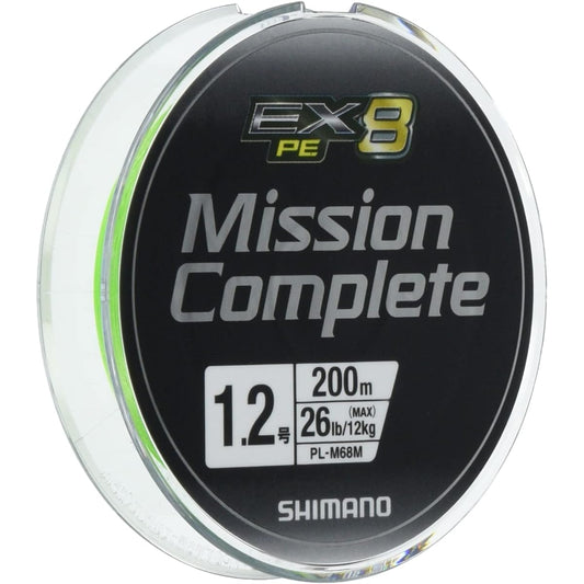 SHIMANO PE Line Mission Complete EX8 150m/200m 0.6~1.5 PL-M58M/PL-M68M