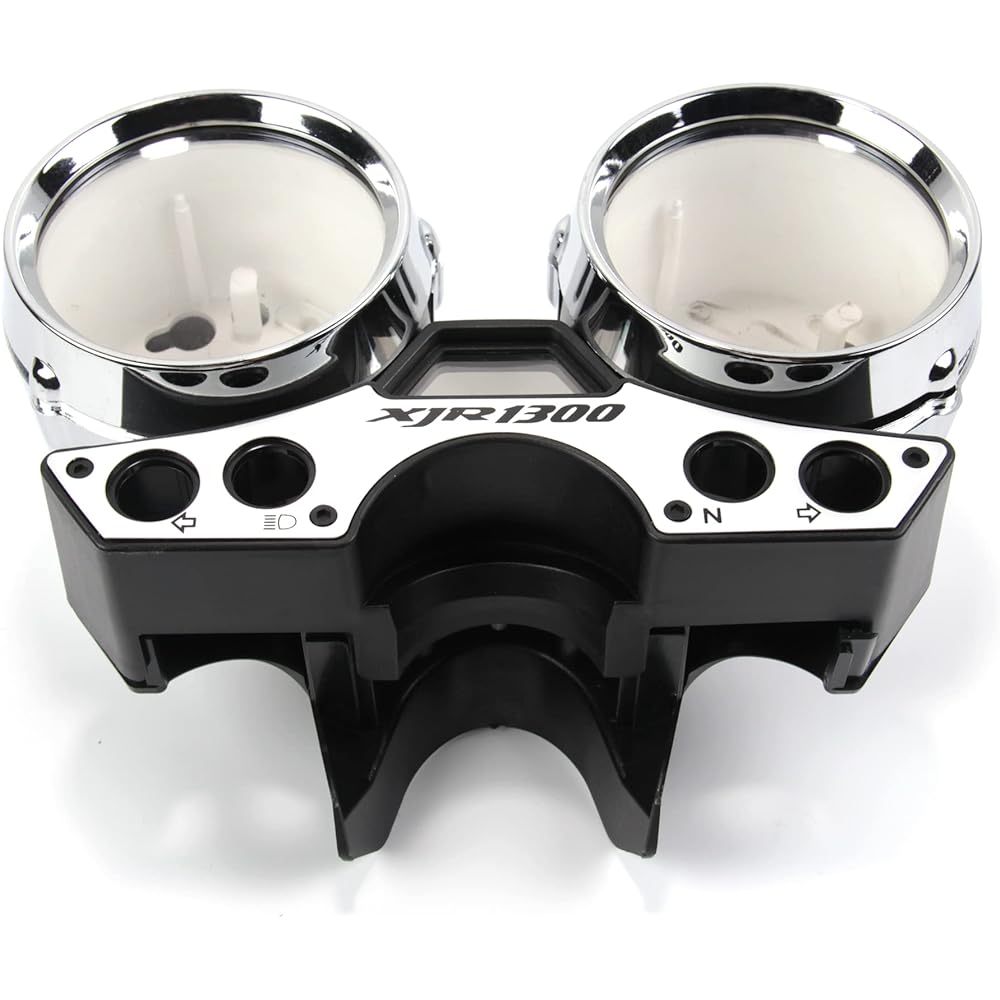 Arashi Meter Cover Tachometer Gauge Case Compatible with Yamaha XJR1300 1989-1997 Motorcycle Instrument Accessories 1990 1991 1992 1993 1994 1995 1996