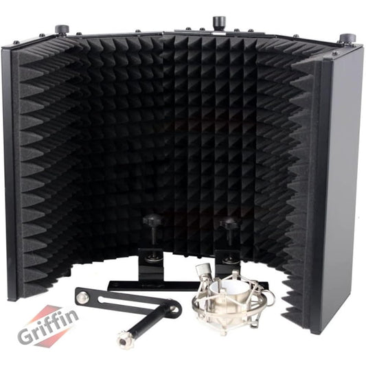 Studio Microphone Diffuser Isolation Sound Forms Panel Shield Stand Mike Griffin
