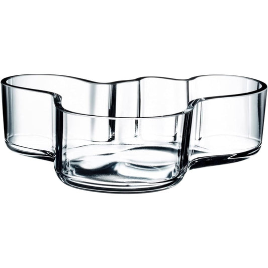 [Regular Imported Product] Iittala Alvar Aalto Collection Bowl Dish 50 x 195mm Clear 1007035