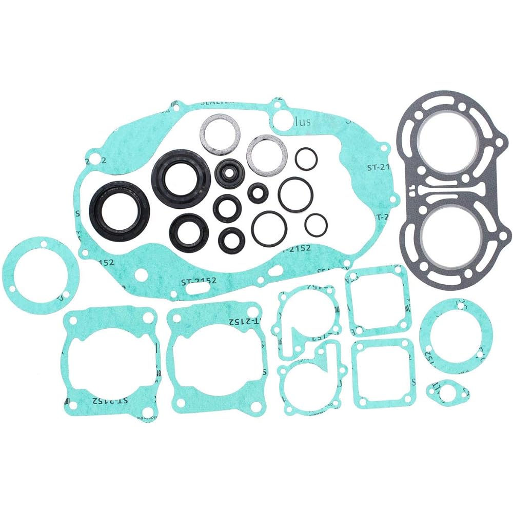 MOTOKU Full Engine Gasket Set with Oil Seal for 1987-2006 Yamaha Banshee 350 YFZ350