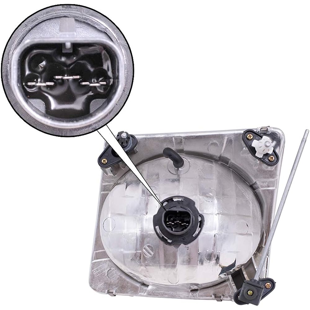 Headlight head lamp replacement for the driver's seat and passenger seat Ford pickup truck SUV 1L5Z 13008 BA 1L5Z 13008 AA