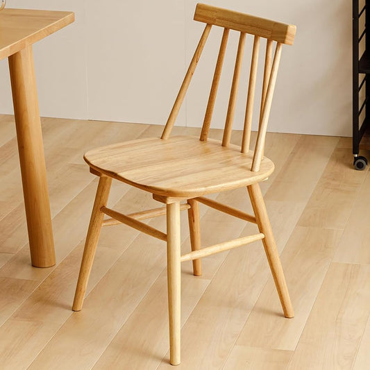 Iris Plaza Dining Chair Country Style Scandinavian Stylish Windsor Chair Natural WNCR-5 45 x 45.6 x 78 cm