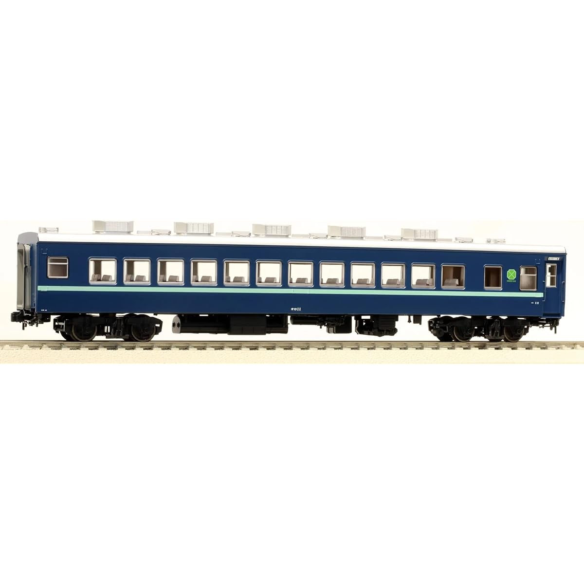 Tenshodo HO Gauge Oro 11 Type Green Car Era 57071 Railway Model Passenger Car