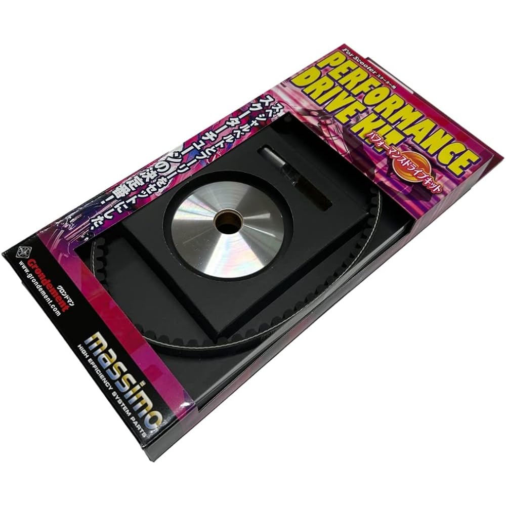 GRONDEMENT High Performance Drive Kit (Pulley Belt) Live Dio ZX