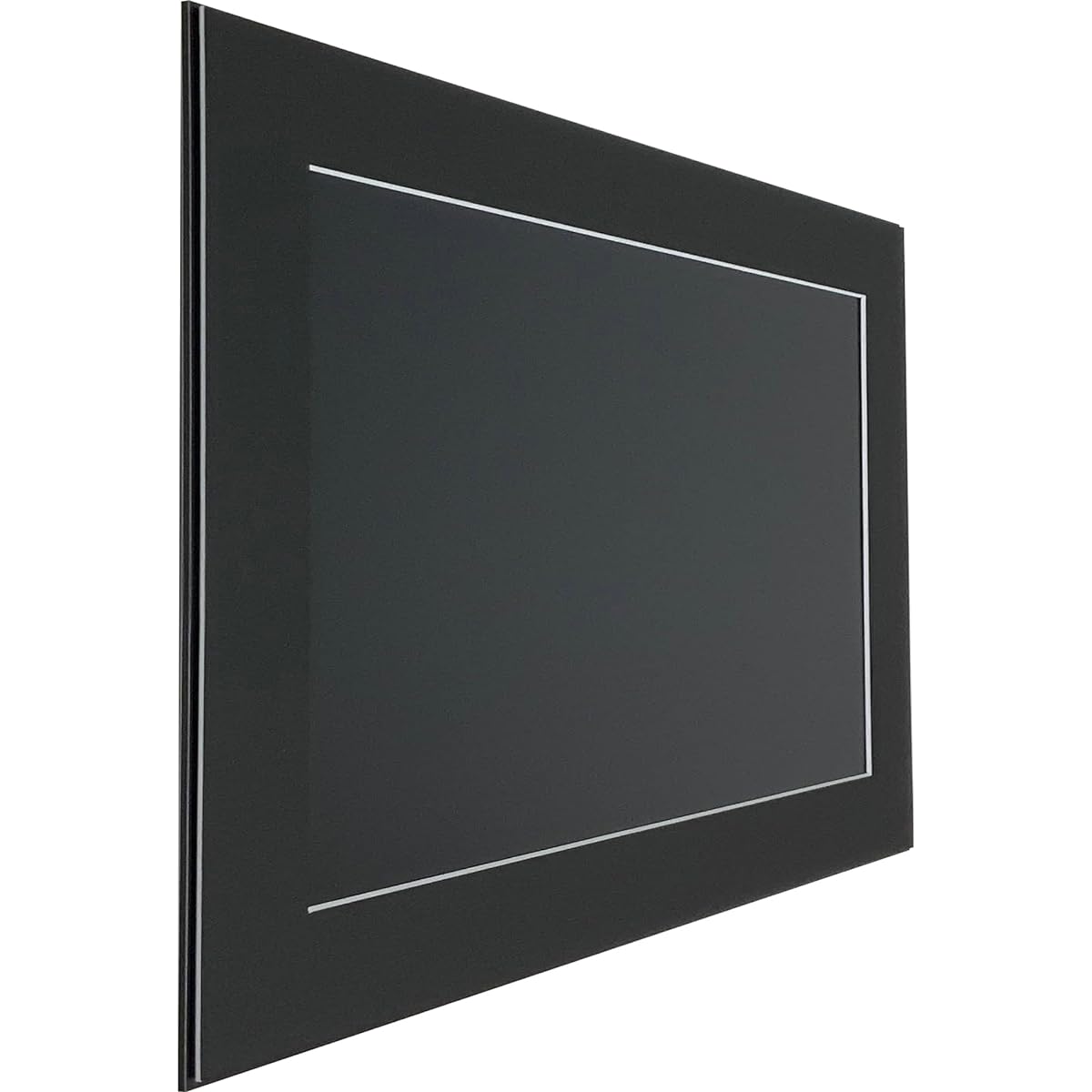 Replaceable float panel matte color/black (1.5 mm thick) (panel outside dimensions: 412 x 562 mm, window opening dimensions: 300 x 450 mm) for A3 nobi