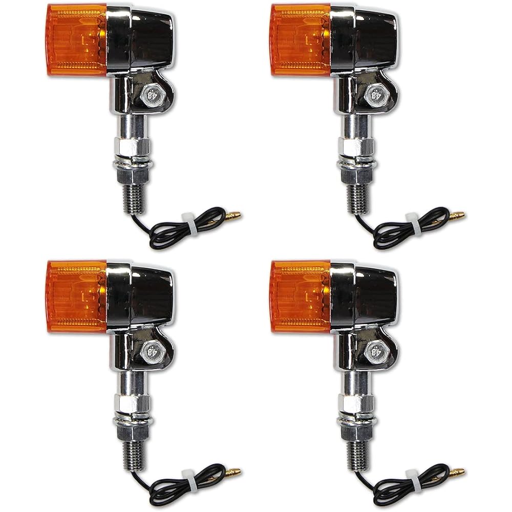CHERRY [582] Square European Turn Signal 32mm Orange