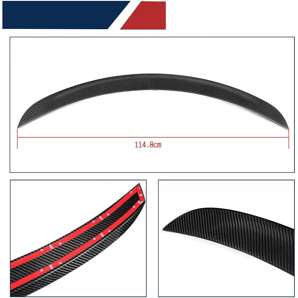 JCSPORTLINE FOR TESLA Tesla Model S Specifications Lear Spoiler Rear Wing Trunk Spoiler Airo Parts/For Tesla Model S Tesla Model S 2012 2015 2016 2016 2017 2017 Compatible/Real Carbon CARBON FIBER