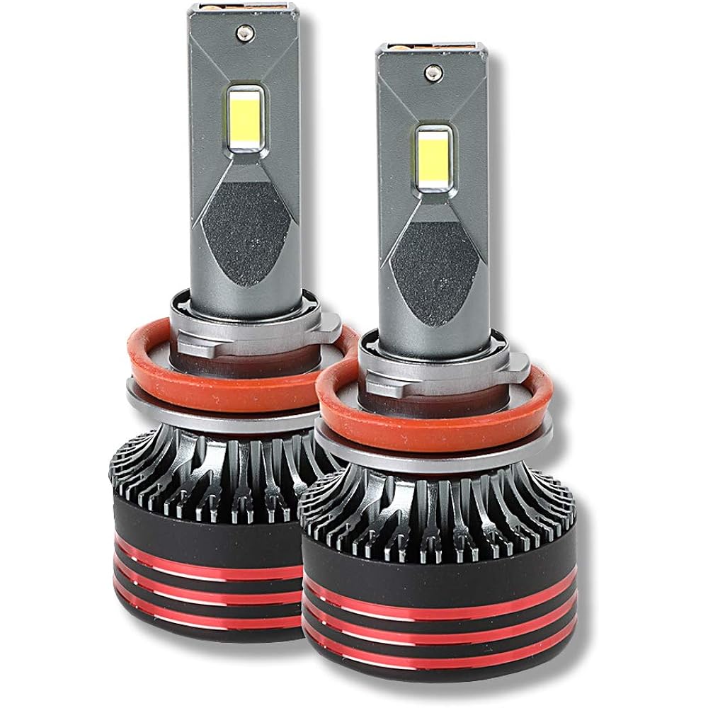 YOURS H8 H11 H16 LED headlight fog lamp LED bulb 2 left and right set 12000LM [Yellow 3000K] y22-2092 [2] S