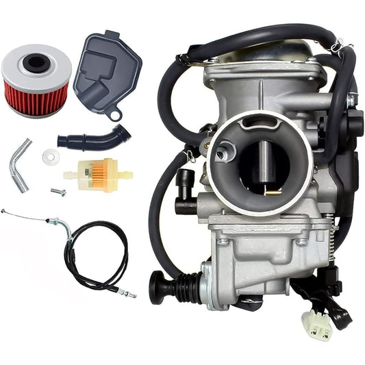 Carburetor Carburetor Carb with Throttle Cable & Oil Filter 2000-2006 Honda Rancher 350 TRX350 350ES 350FE 350FMTE 350TM 2000-2006 Carb