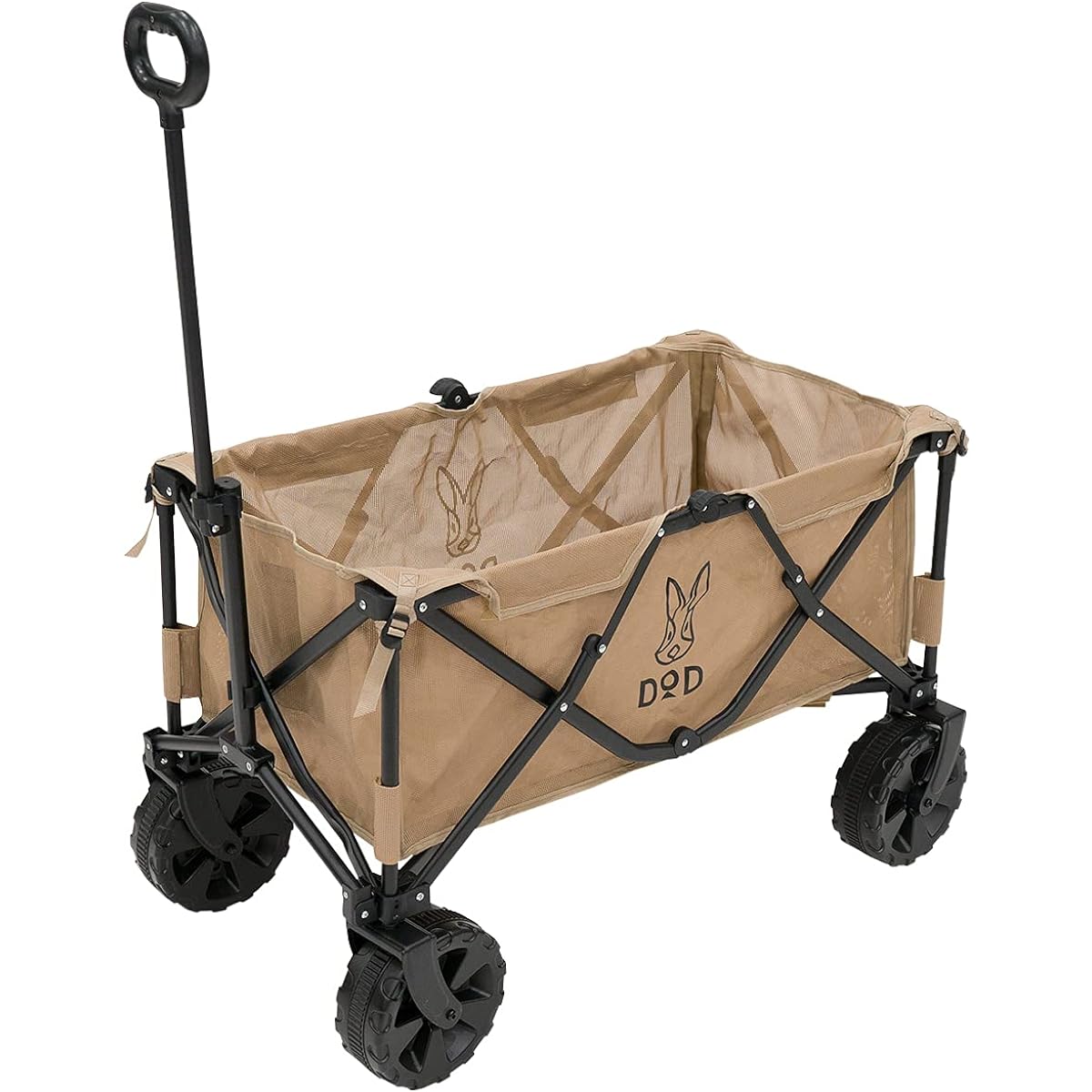 DOD Carry Wagon, Extra Thick Tires, Large Capacity 125L, Load Capacity 100kg