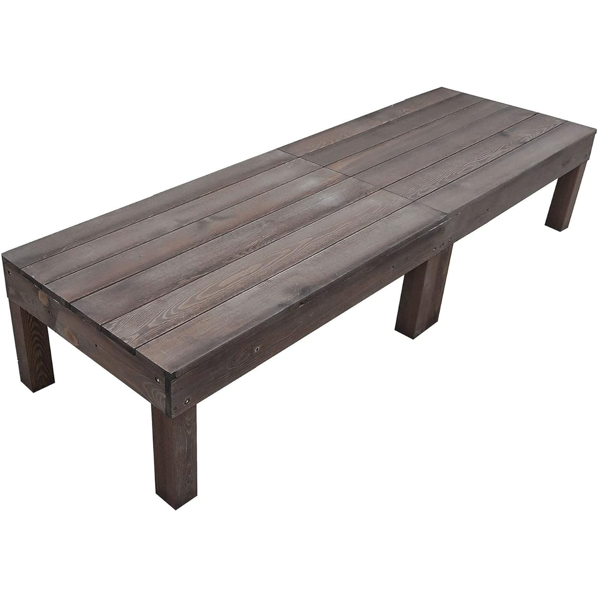 igarden Natural Wooden Deck 60 Series Dark Brown Width 598mm x Depth 900mm x Height 280mm 2 units i10198-2d60-db