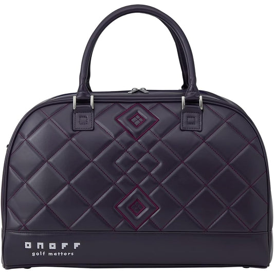 ONOFF Boston bag purple x white OV7921-14
