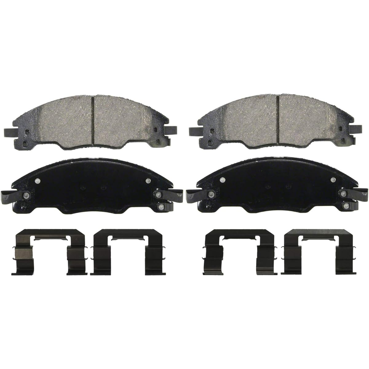 WAGNER QUICKSTOP ZD1339 Ceramic Disc Pad Set Pad Mounting Bracket
