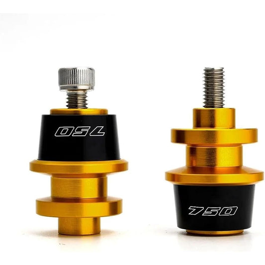 Motorcycle Stand Screw Swing Arm 10mm Motorcycle Swing Arm Slider Spool Screw For Z750 Z 750 2012 2011 2010 2009 2008 2007 2006 2005 2004 2003 (Color : I)