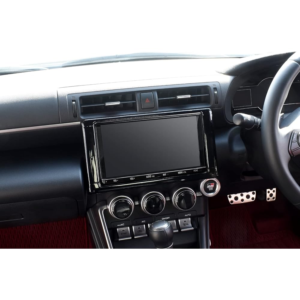 SecondStage Toyota GR86 Subaru BRZ Navigation Panel 9" Piano Black T712BLK