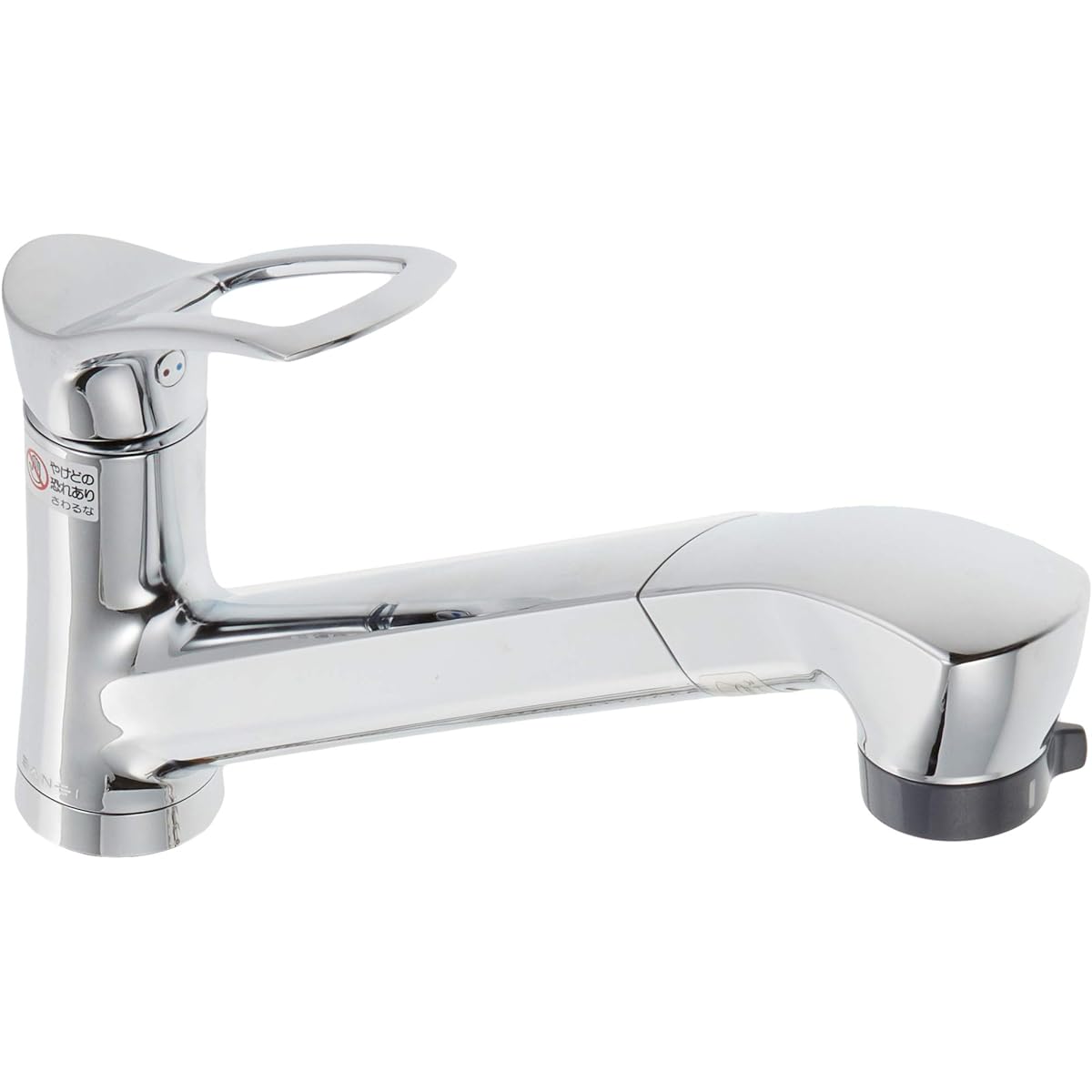 SANEI Design Faucet Series [COULE] Single One Hole Spray Mixing Faucet for Kitchen K87120JV-13