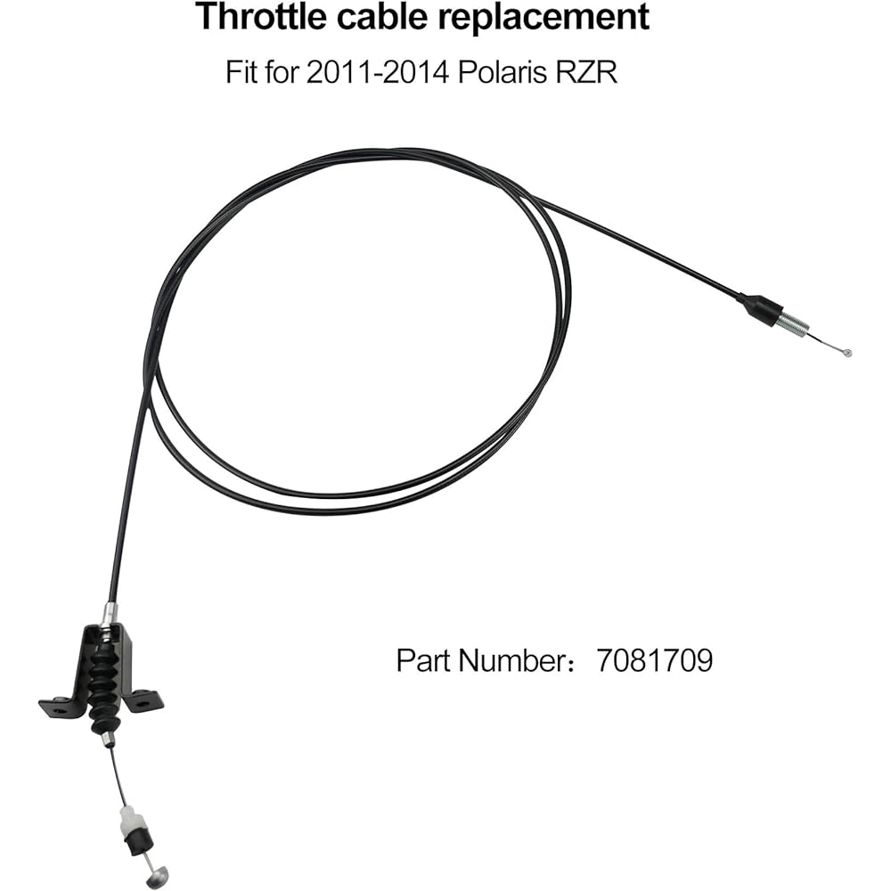 7081709 Throttle cable 2011-2014 Polaris RZR 800 RZR 800 S compatible