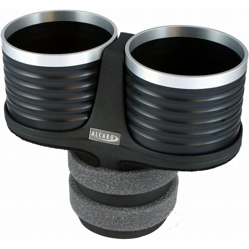 ALCABO Interior Multi-Pocket Series "Black/Ring Cup Holder (AL-T118BS)"