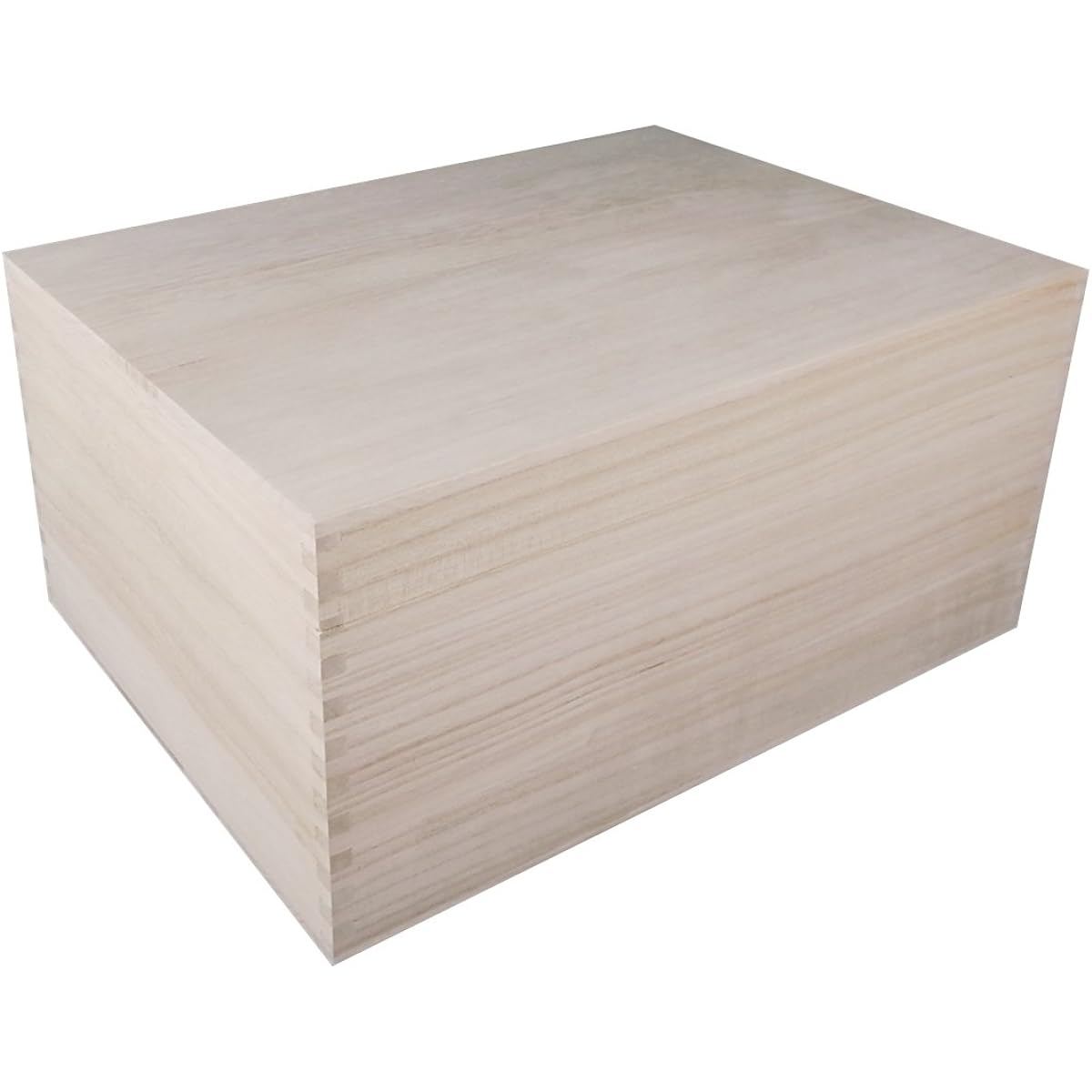 Paulownia box - High-grade paulownia box with locking specifications - 3L size (Easily stores A4 files and paper, perfect for storing Japanese-made items)