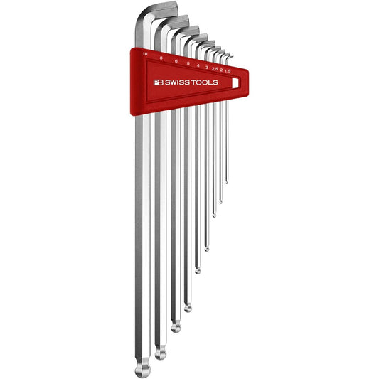 PB Swiss Tools 2212LH-10 Short Head Hex Wrench Set (No Pack) 2212LH-10