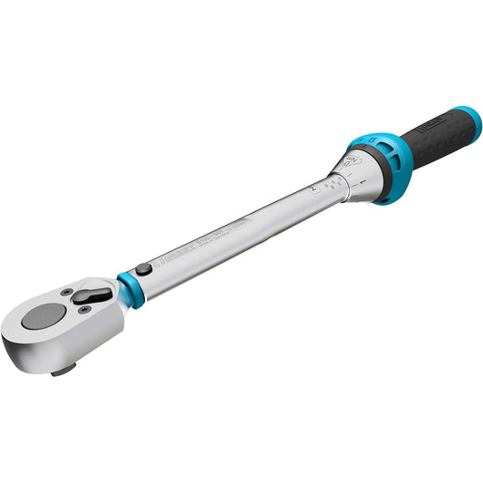 HAZET Torque Wrench Torque Spanner Reversible Ratchet Preset Type Easy to Use Reversible Ratchet for Automobiles and Bicycles Output: Square 10mm (3/8 inch) Tolerance: 3% 30 teeth Working angle 12° Dimensions 320mm [Japanese regular import product] 5110