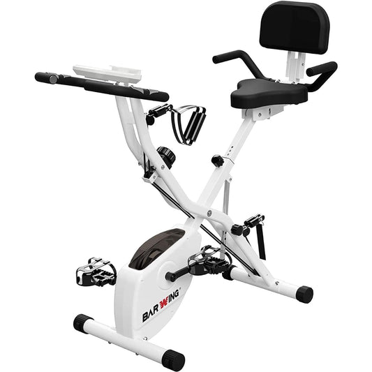 BARWING Fitness Bike, Spin Bike, Training Bike, Quiet, Foldable, Easy to Assemble
