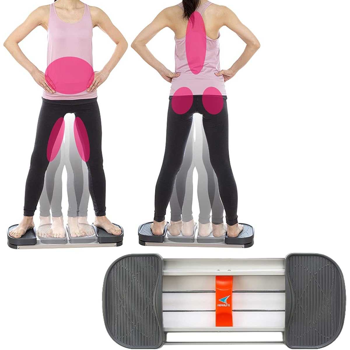 [Official] Aerolife Adductor Core Exerciser Stepper Leg Slider Slider Training Quiet Stepping Health Equipment Exercise Equipment Healthy Quiet Adductor Muscle Exercise Indoor Exercise Home Training Telework DR-3180