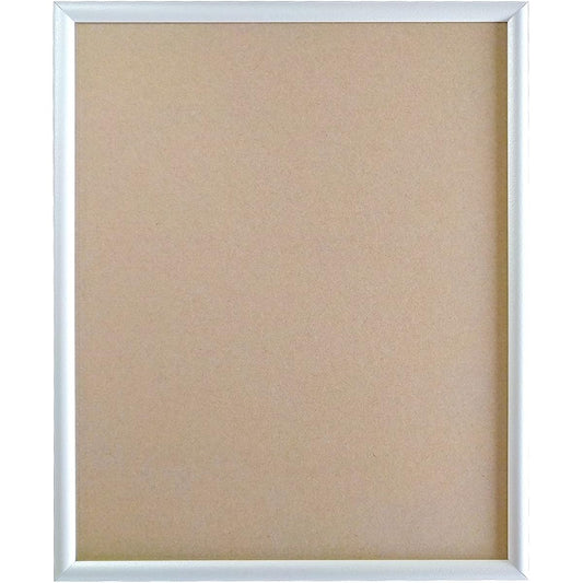 Aluna Picture Frame Drawing Frame [Kube Series] Neo White 600x300 12063 Simple Curve Slim Compatible with Large Sizes Stylish Aluminum Frame