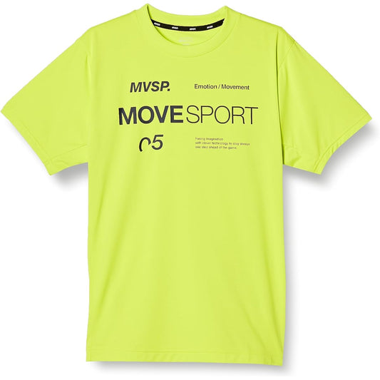 [DESCENTE] Coolist T-Shirt MOVE SPORT Sweat Absorbent Quick Drying Heat Dissipation Cooling Round Neck Short Sleeve Men's