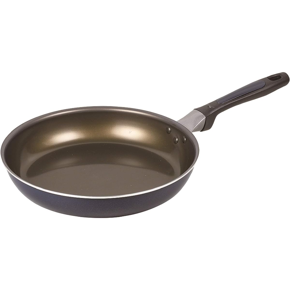 Pearl Metal Frying Pan 28cm IH Compatible Spin Coat Cook Advance Next HB-5150 Blue