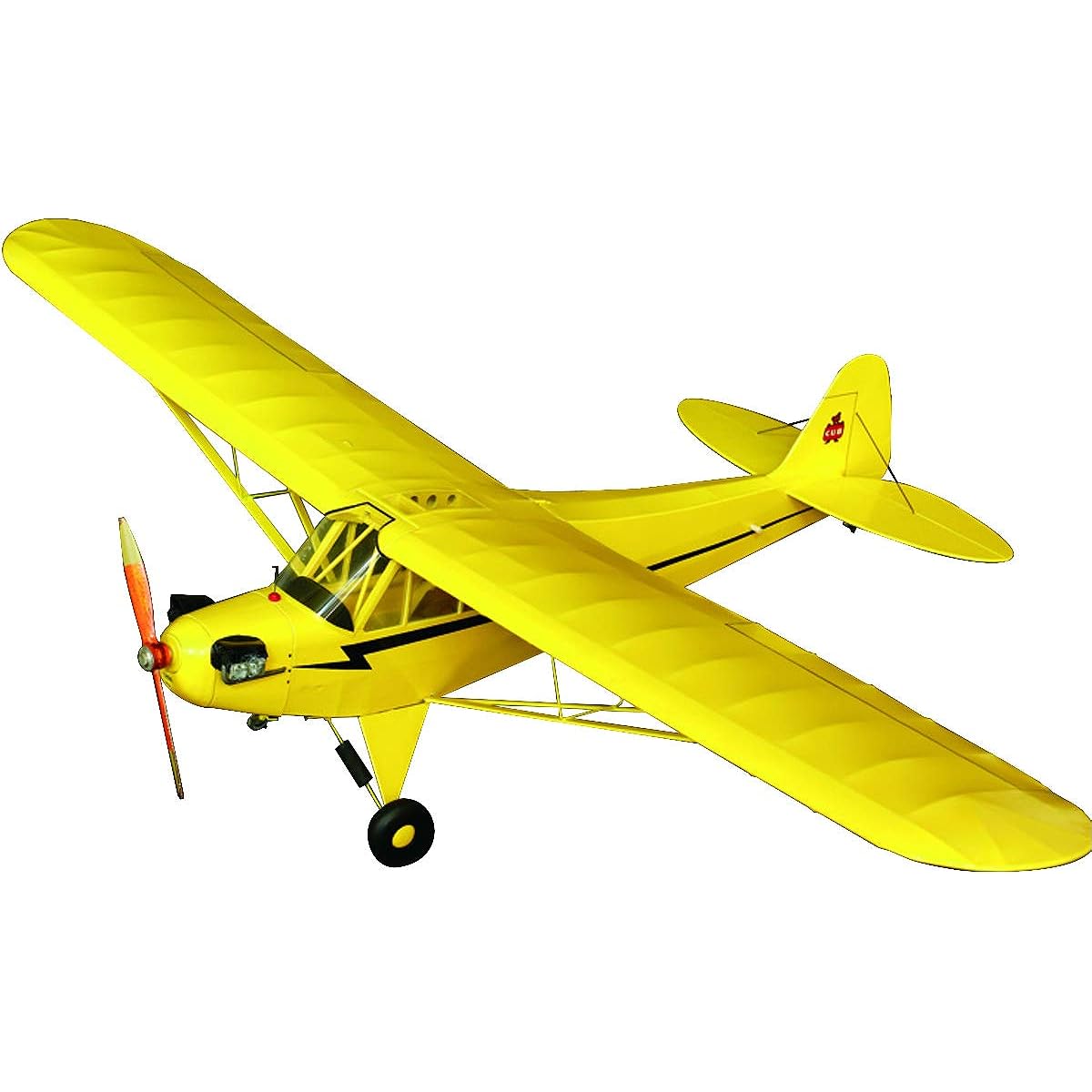 Studio Mid 1/16 Val Flyer Series Piper J3 Cub Rubber Powered Model Airplane Kit BF-005