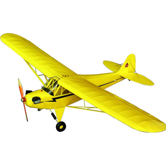Studio Mid 1/16 Val Flyer Series Piper J3 Cub Rubber Powered Model Airplane Kit BF-005