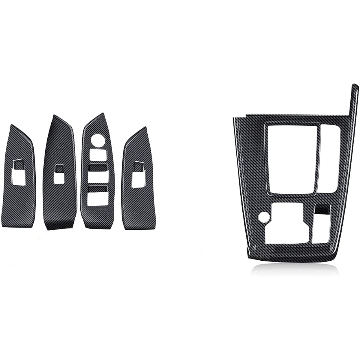 [LFOTPP] New Mazda CX-8 Center Console Switch Panel/Door Switch Panel Cover, Scratch Prevention, Protective Cover, ABS Material, Garnish, Car Specific Design, Interior Parts (Set