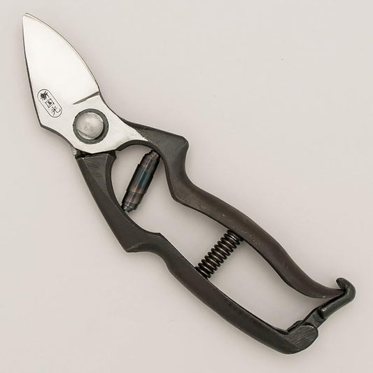 Tohoku cutlery Shinkunimitsu pruning shears, Tsugaru type, metal clasp