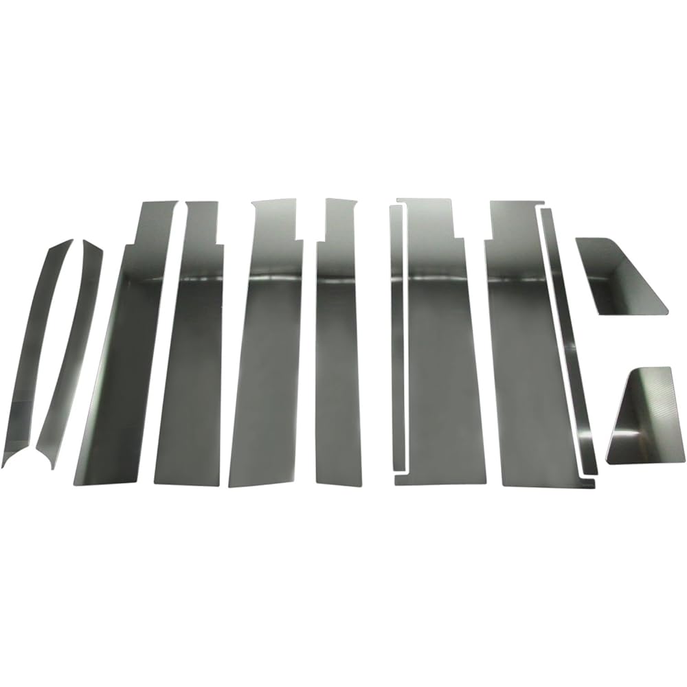 BRIGHTZ Tanto LA600S LA610S Super Mirror Stainless Plated Pillar Panel Visor Useful 12PC [PIL-SIL-242] LA LA600 A600 LA610 A610 610 15013