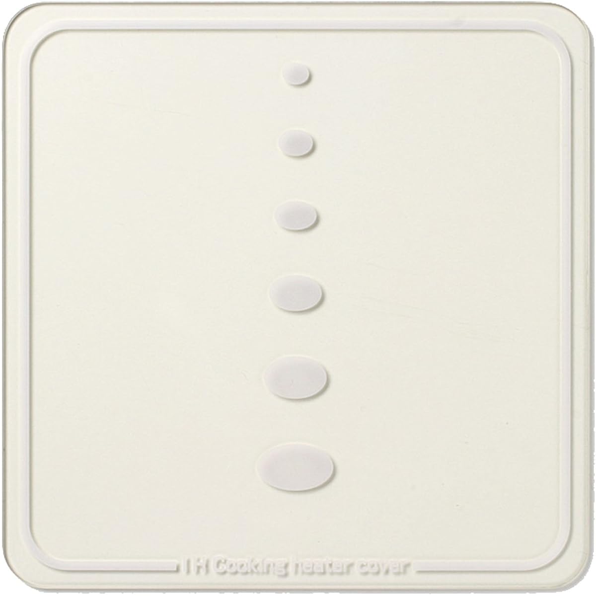 Takagi Metal IH Cooking Heater Cover with Spatula Clear SK-IHC