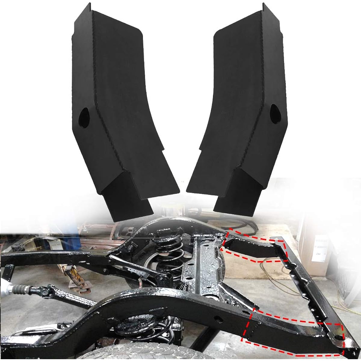 MountainPeak rear horn frame rust repair 1997-2006 For JEEP WRANGLER TJ
