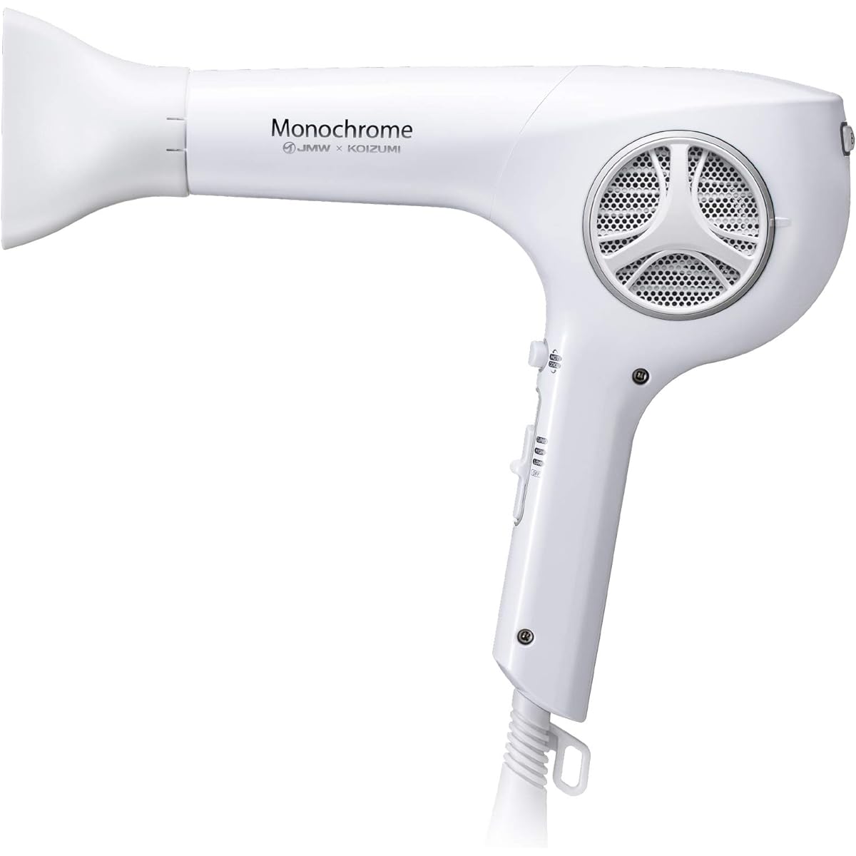 Koizumi Hair Dryer Sirocco Fan Professional Specification Heavy Duty BLDC Motor White KHD-9470/WH