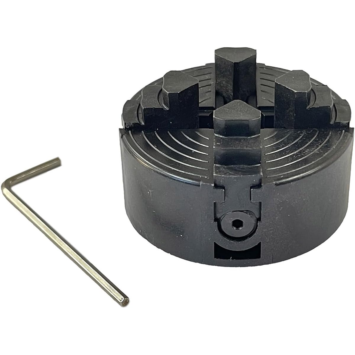 PROXXON 4-jaw independent chuck for Wood Lace DX, ideal for working from square timbers No.27024