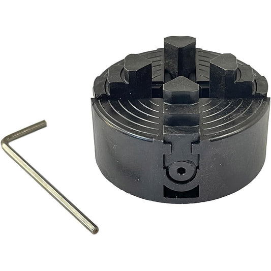 PROXXON 4-jaw independent chuck for Wood Lace DX, ideal for working from square timbers No.27024