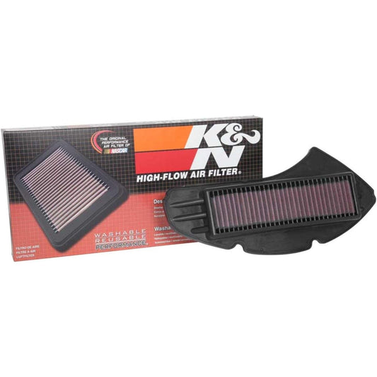 K & N engine air filter: High performance, premium, power sports air filter: 2015-2019 Compatible with Yamaha (GPD 125 NMAX) YA-1215