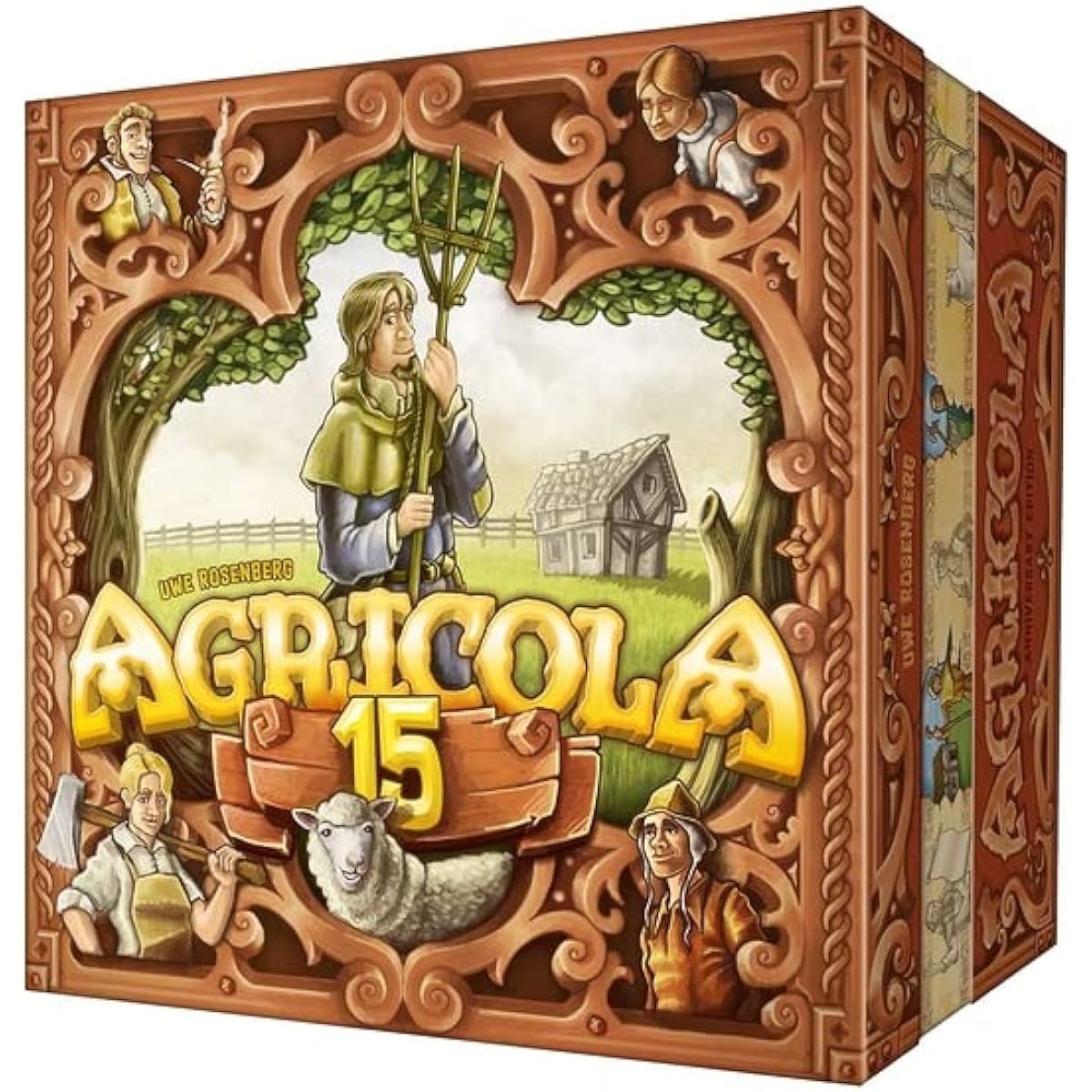 Hobby Japan Agricola: 15th Anniversary BOX Japanese Version (1-4 players, 90 minutes, 12 years old and over) Board Game