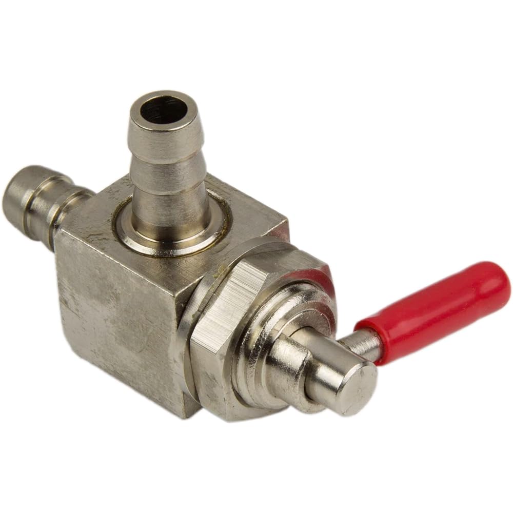 Raider 07-7118 Universal 90 degrees rotating fuel shut off valve 1/4 inch line
