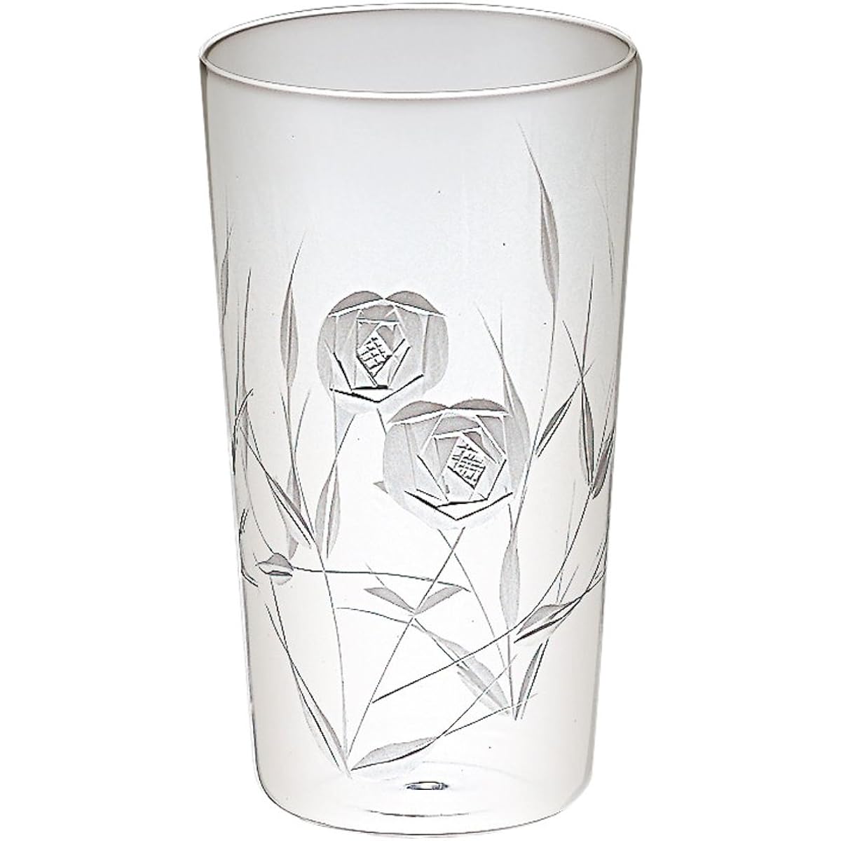 Hirota Glass Tokyo Reproduction Glass Rose 10oz TC-4-10