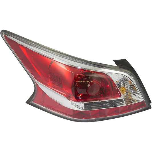 Ride seat tail light tail lamp lens gray edge trim standard type replacement for Nissan 26555-9HM0A