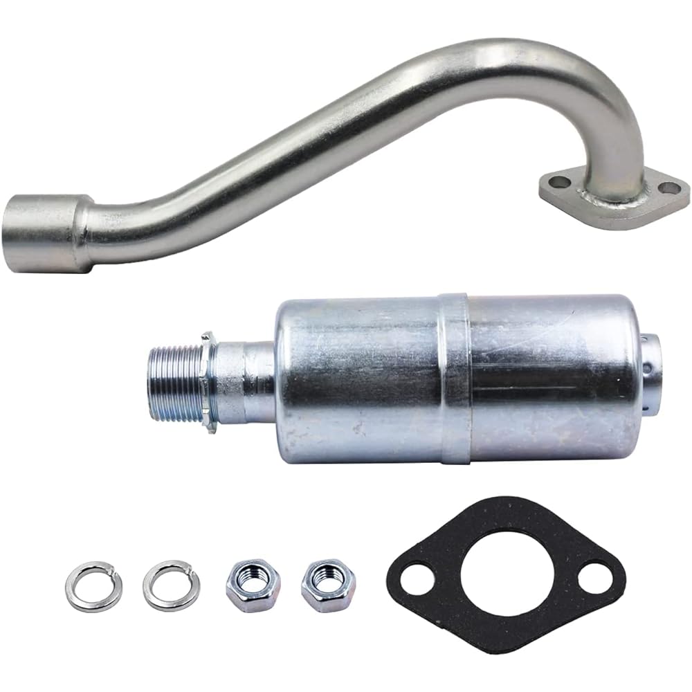 Muffler with muffler center exhaust Predator 212cc GX160 GX200 compatible