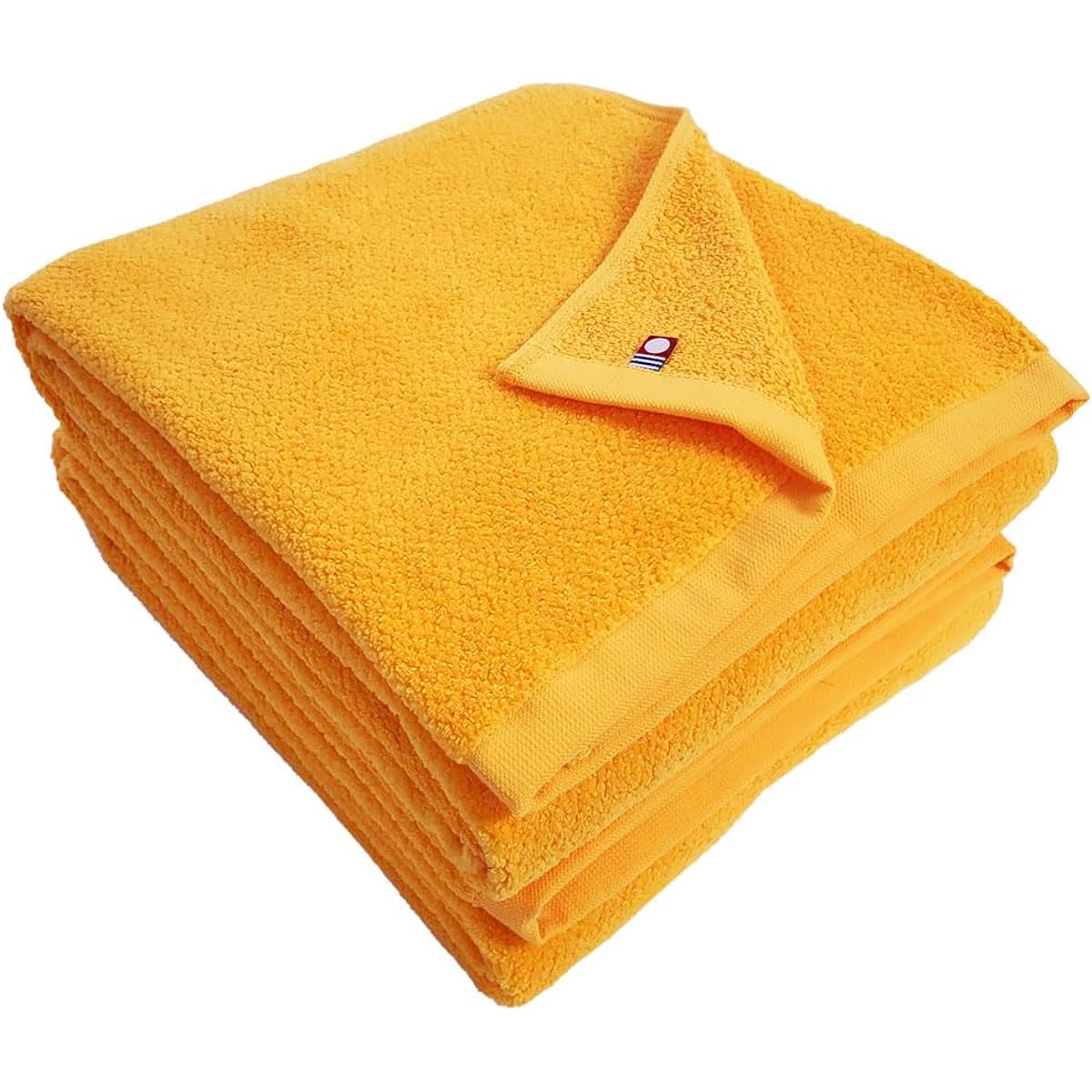 Imabari Towel, Set of 2, Flexible Bath Towel, M Color, 70x130cm, 100 Colors, Lightweight, Thin, Professional Use, Commercial Use, Absorbent, Quick Drying M-BT2 (No.48 Apricot)